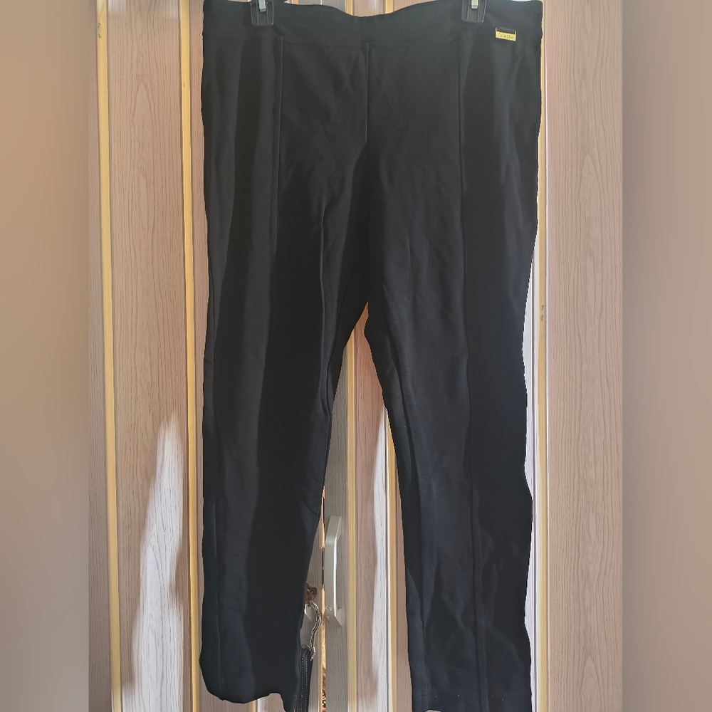 Womens Calvin Klein Black Pants Size Large